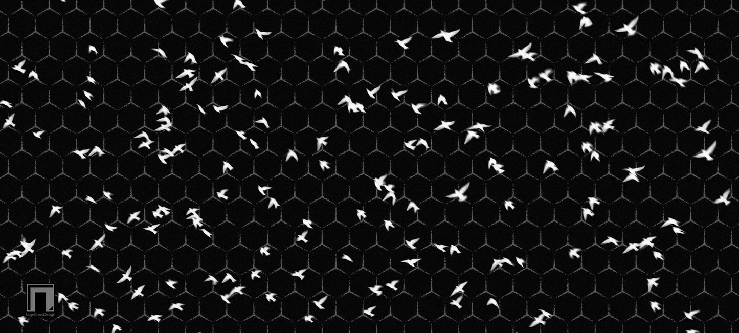Flight Pattern Alpha Deskmat - Dark Theme