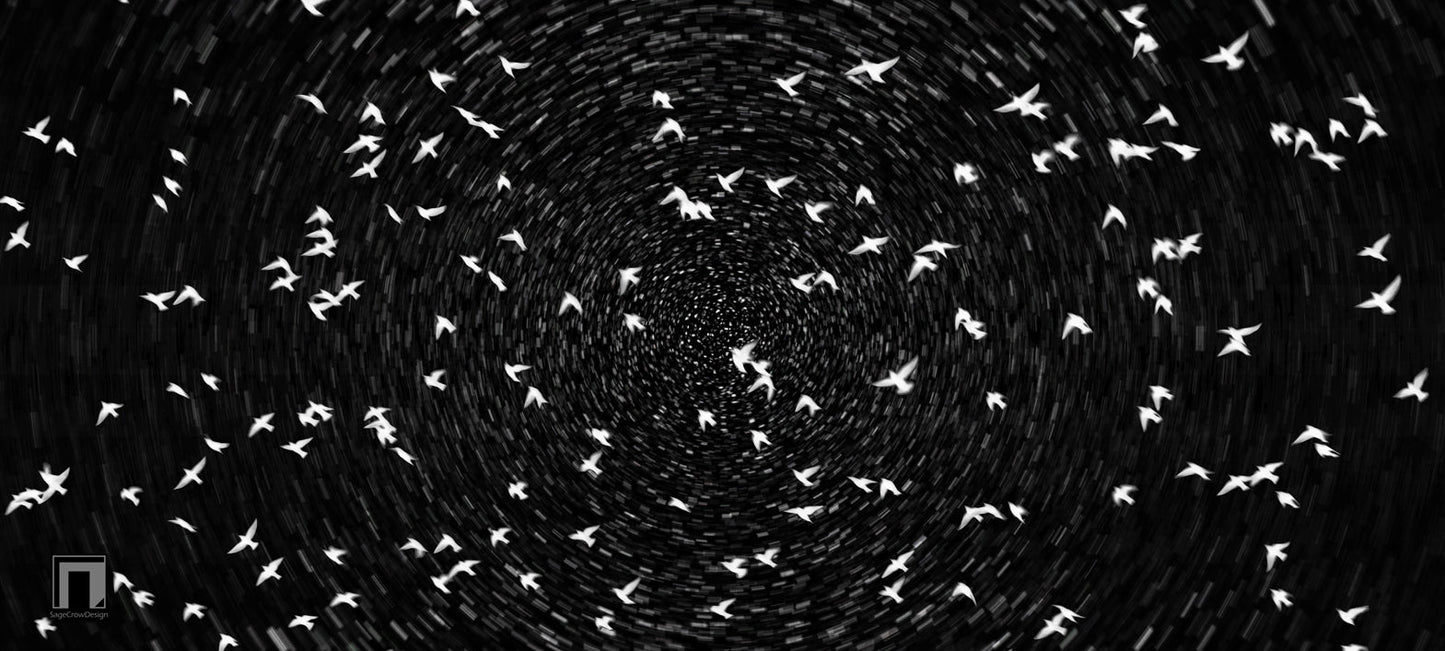 Flight Pattern Alpha Deskmat - Dark Theme