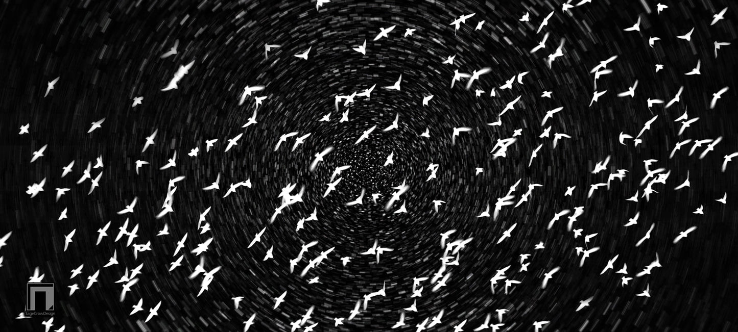 Flight Pattern Beta Deskmat - Dark Theme