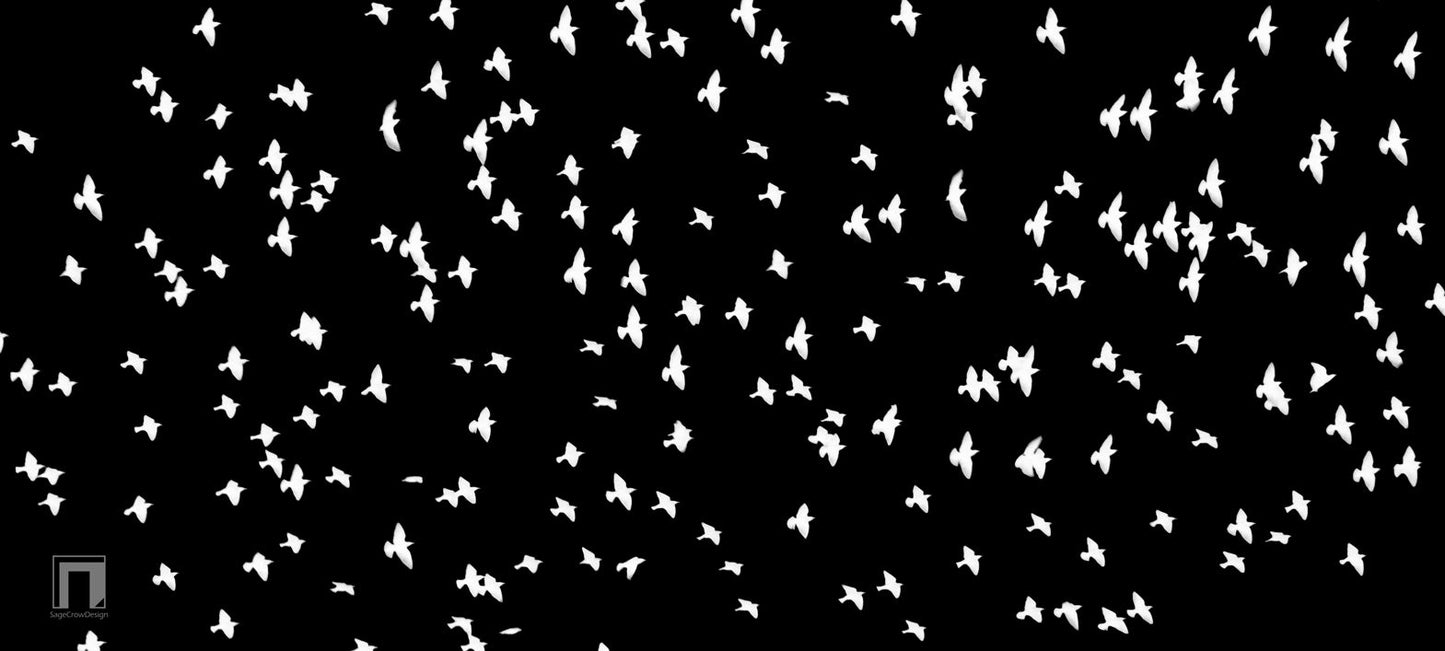 Flight Pattern Gamma Deskmat - Dark Theme