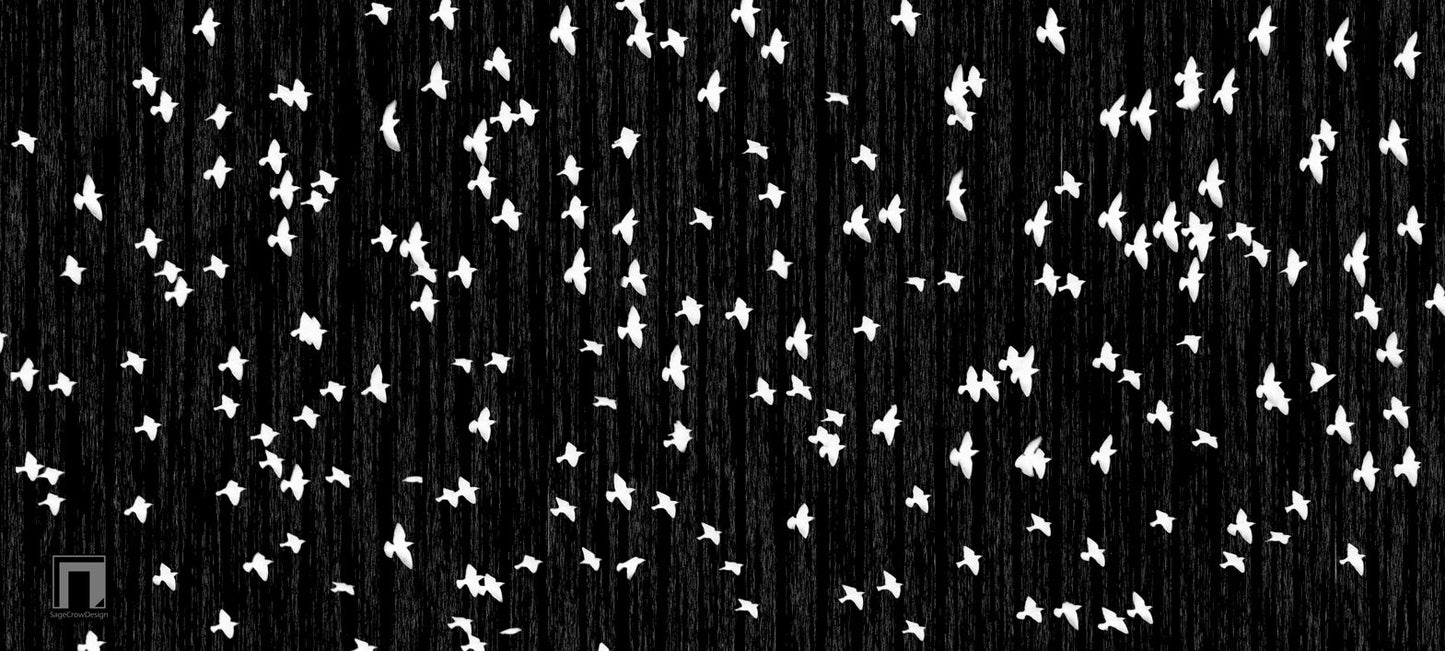 Flight Pattern Gamma Deskmat - Dark Theme