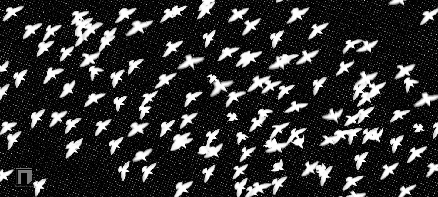 Flight Pattern Delta Deskmat - Dark Theme