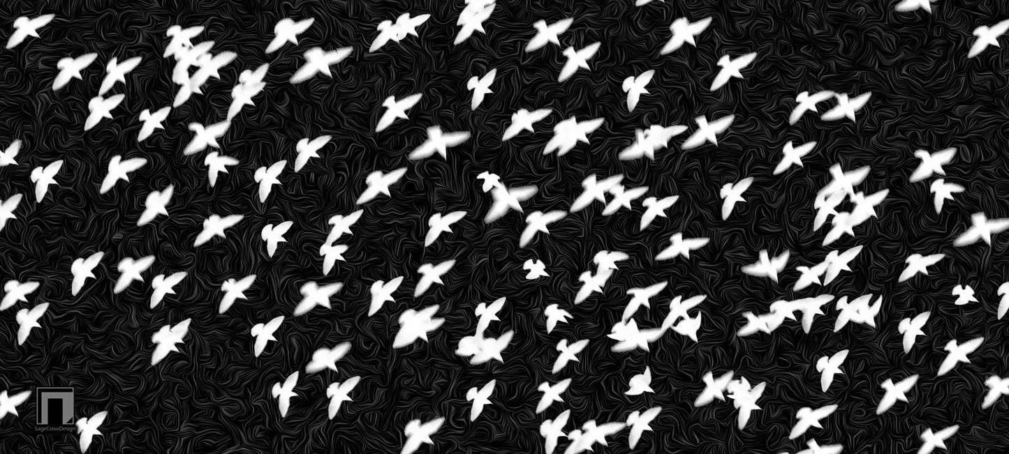 Flight Pattern Delta Deskmat - Dark Theme