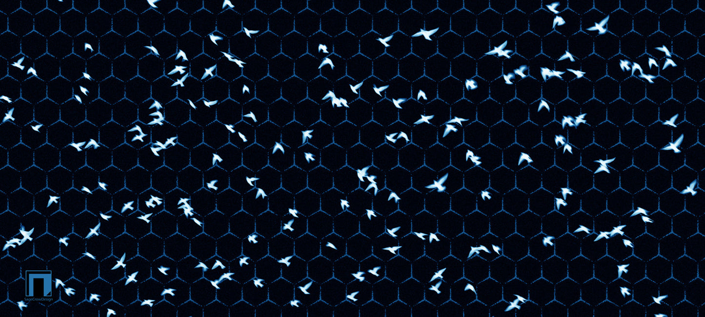 Flight Pattern Alpha Deskmat - Dark Theme