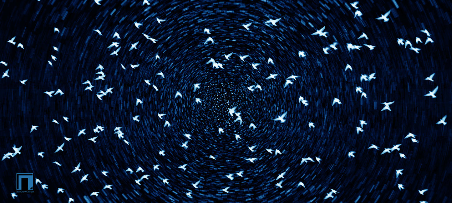 Flight Pattern Alpha Deskmat - Dark Theme