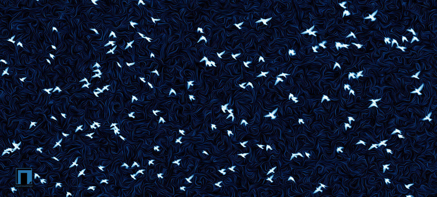 Flight Pattern Alpha Deskmat - Dark Theme