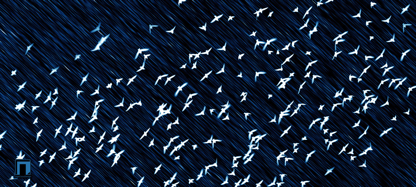 Flight Pattern Beta Deskmat - Dark Theme