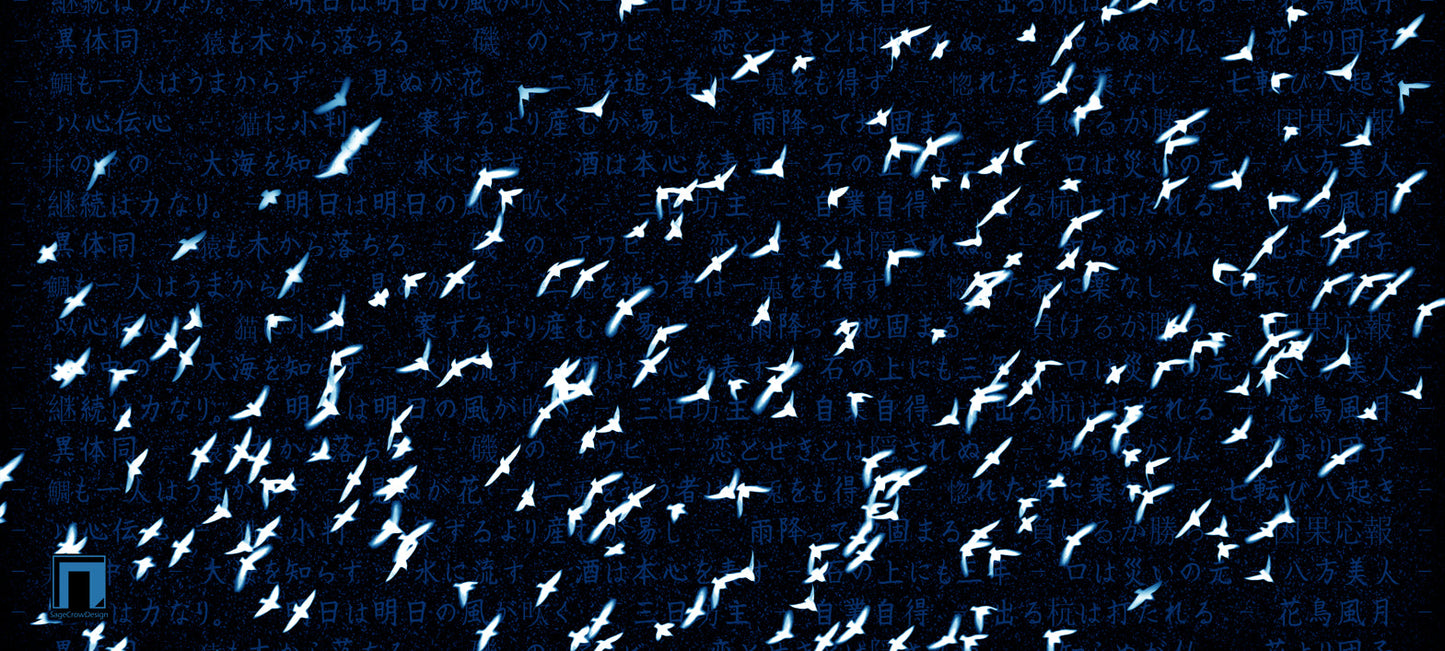 Flight Pattern Beta Deskmat - Dark Theme