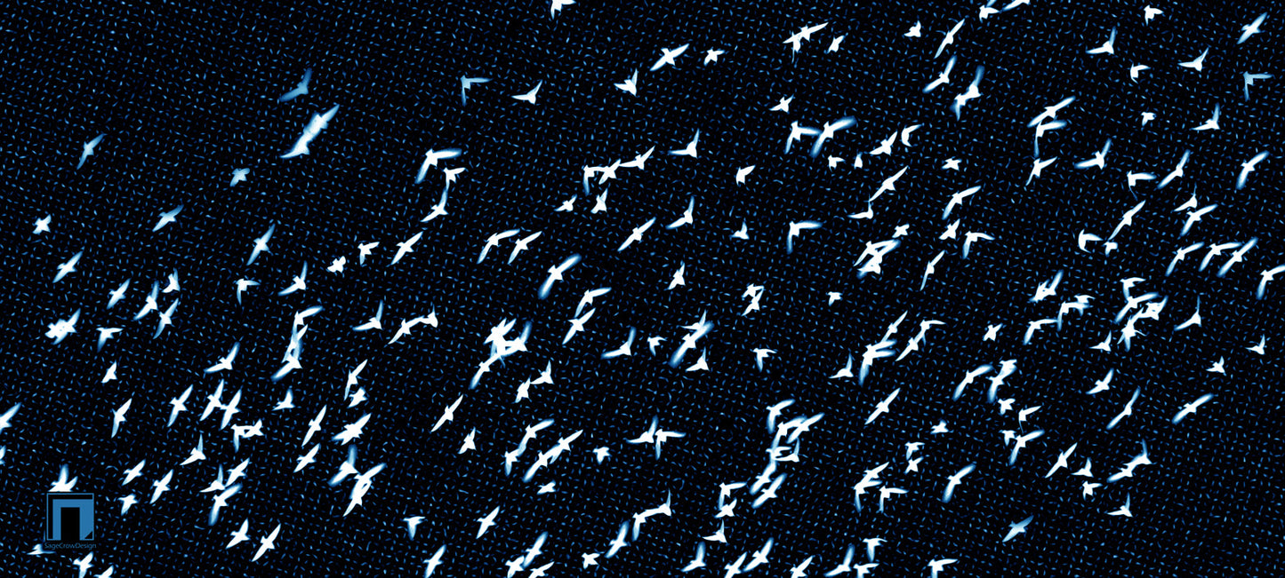 Flight Pattern Beta Deskmat - Dark Theme