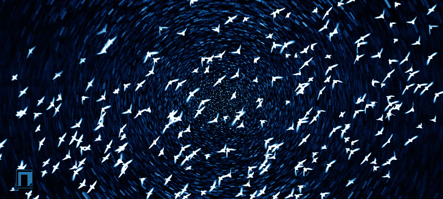 Flight Pattern Beta Deskmat - Dark Theme