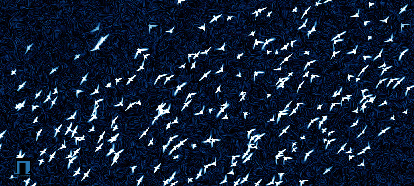 Flight Pattern Beta Deskmat - Dark Theme