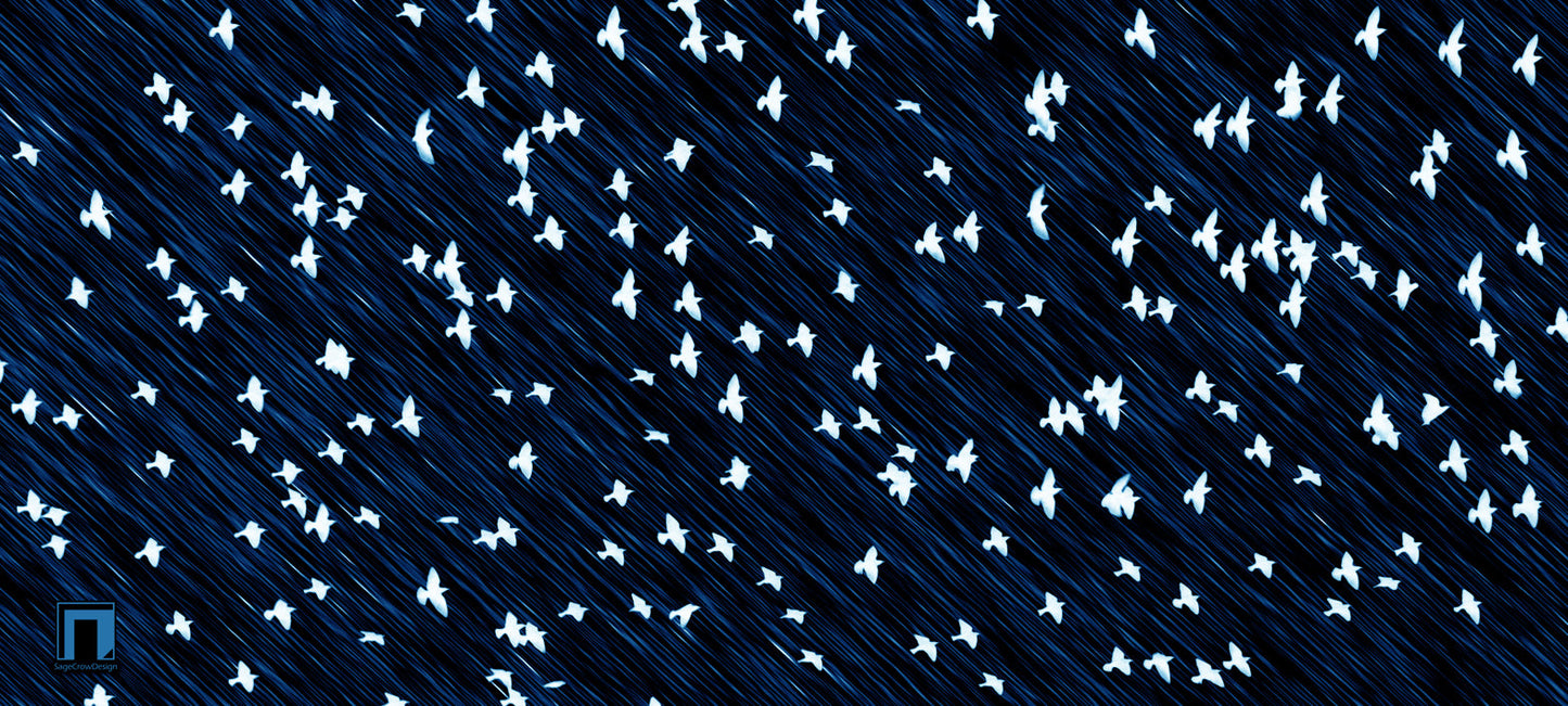 Flight Pattern Gamma Deskmat - Dark Theme