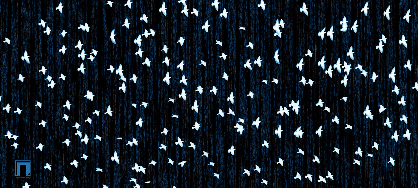 Flight Pattern Gamma Deskmat - Dark Theme