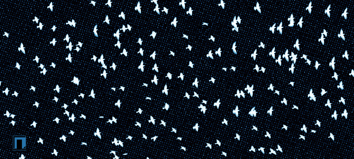 Flight Pattern Gamma Deskmat - Dark Theme