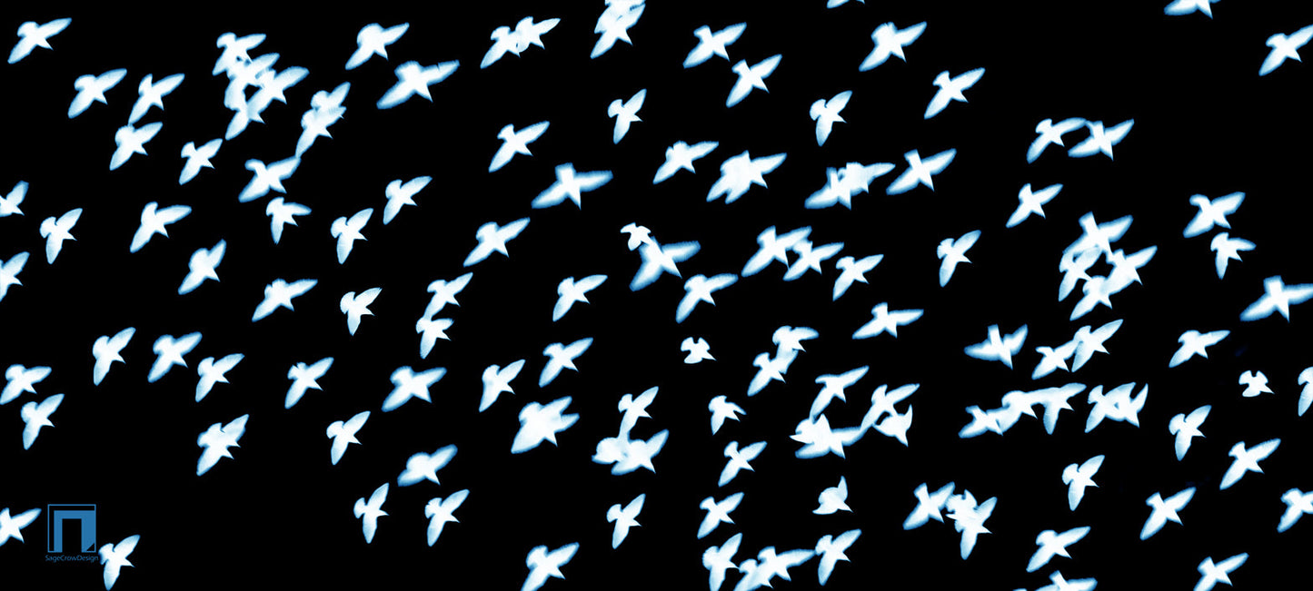 Flight Pattern Delta Deskmat - Dark Theme