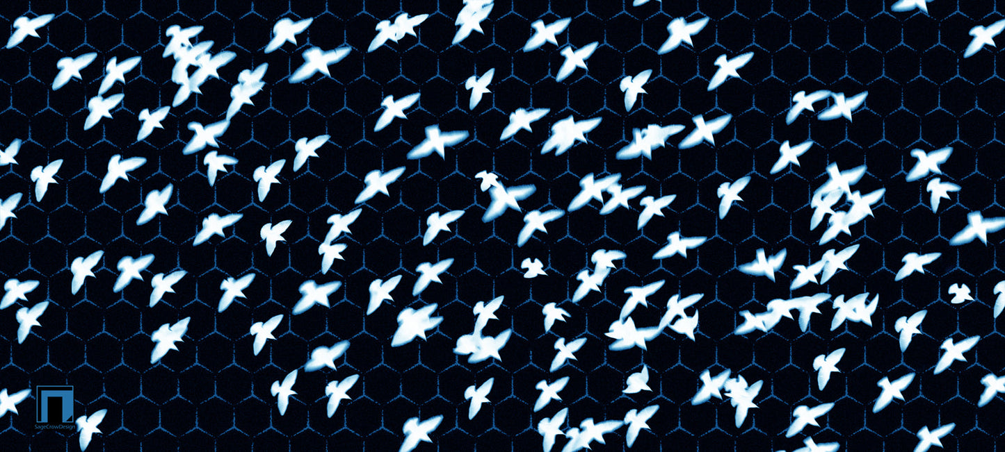 Flight Pattern Delta Deskmat - Dark Theme