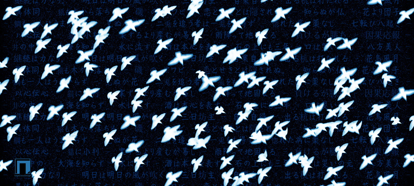 Flight Pattern Delta Deskmat - Dark Theme