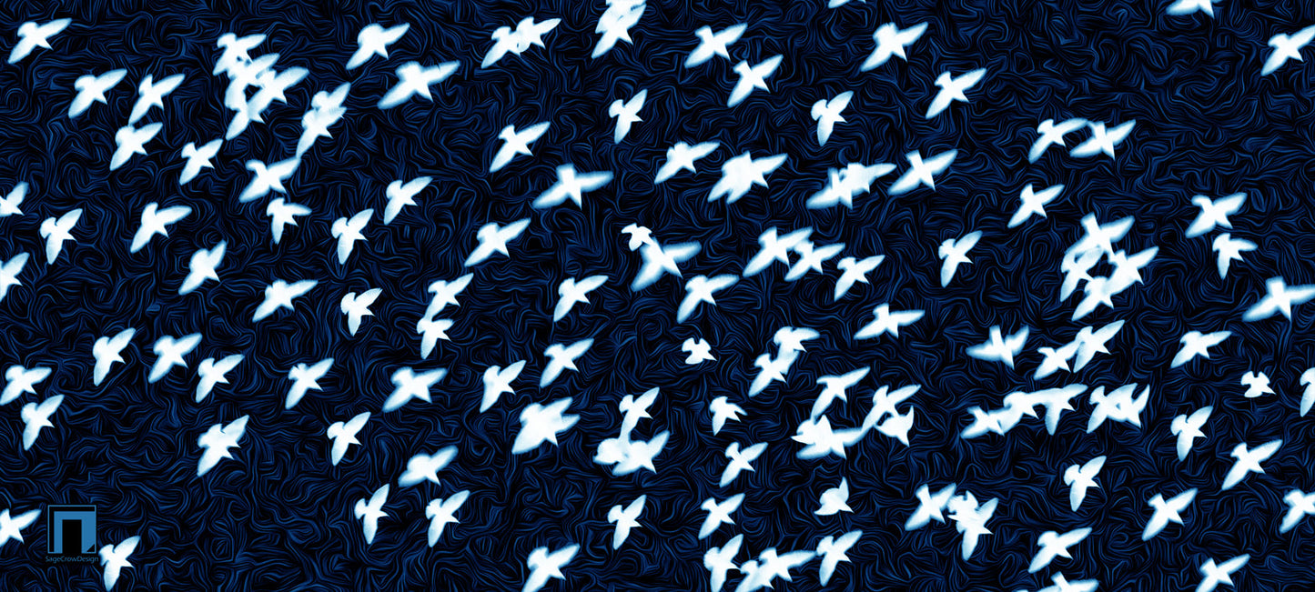 Flight Pattern Delta Deskmat - Dark Theme
