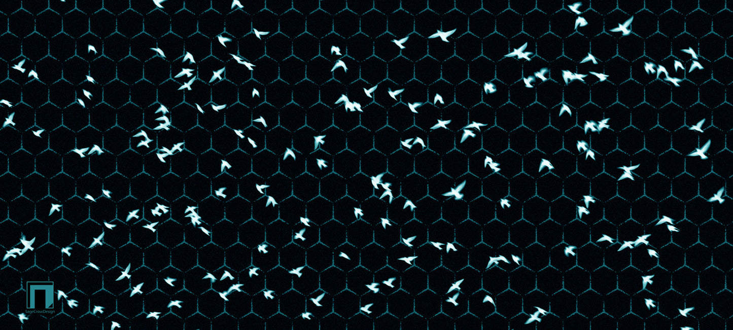 Flight Pattern Alpha Deskmat - Dark Theme