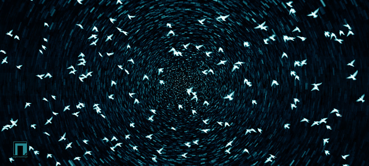 Flight Pattern Alpha Deskmat - Dark Theme