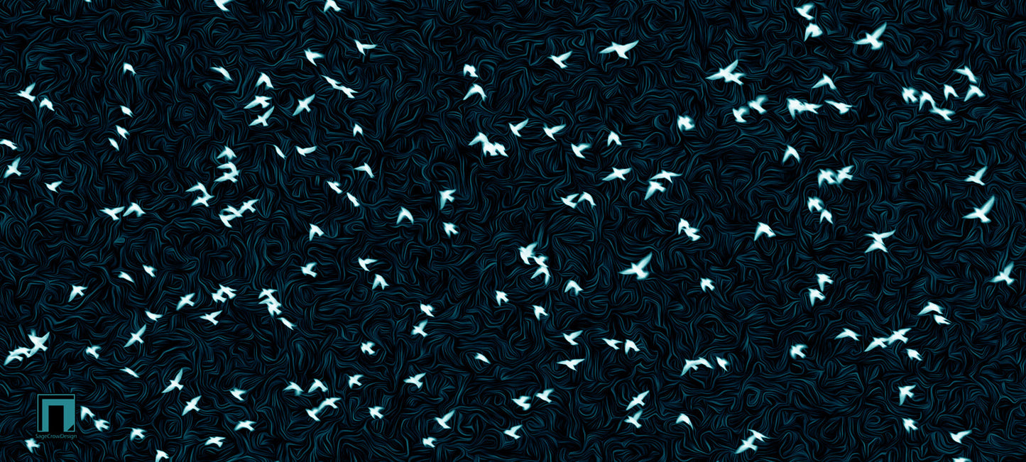 Flight Pattern Alpha Deskmat - Dark Theme