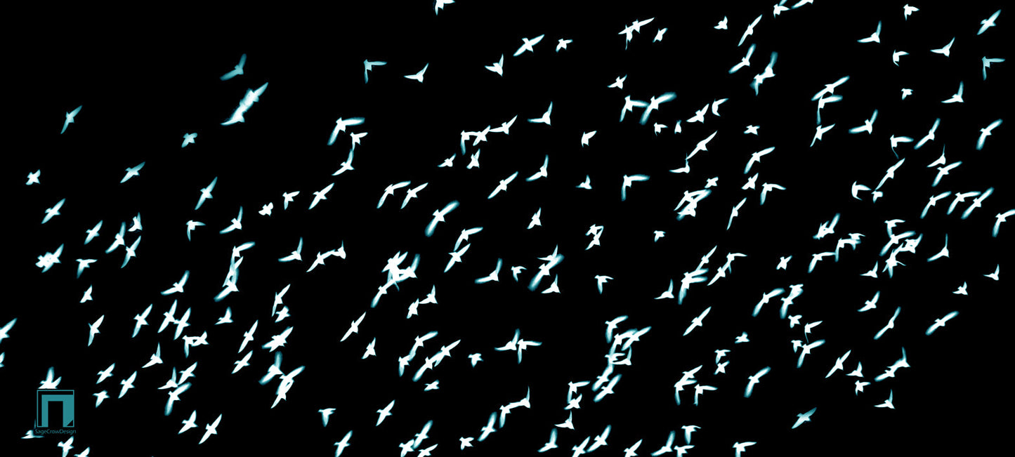 Flight Pattern Beta Deskmat - Dark Theme