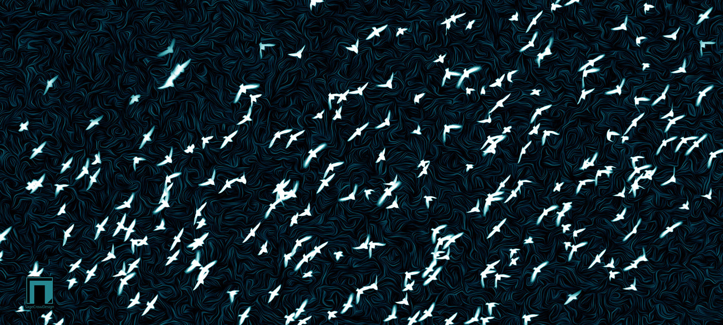 Flight Pattern Beta Deskmat - Dark Theme