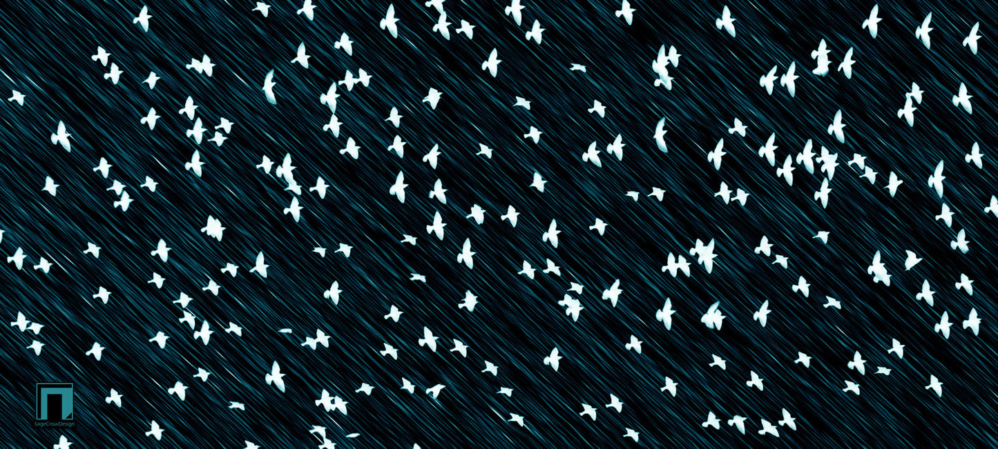 Flight Pattern Gamma Deskmat - Dark Theme