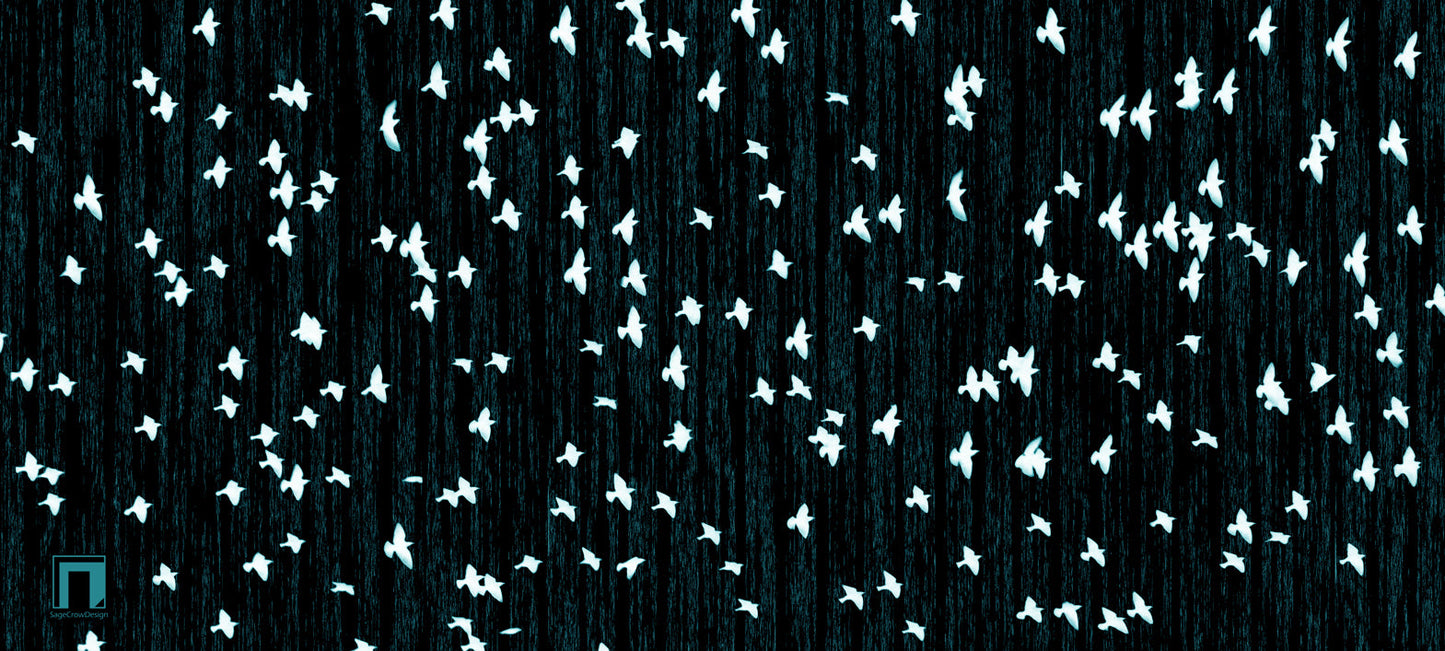 Flight Pattern Gamma Deskmat - Dark Theme