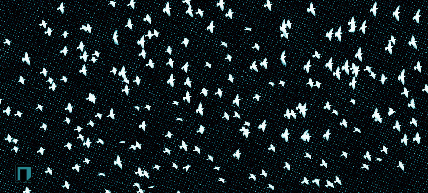 Flight Pattern Gamma Deskmat - Dark Theme