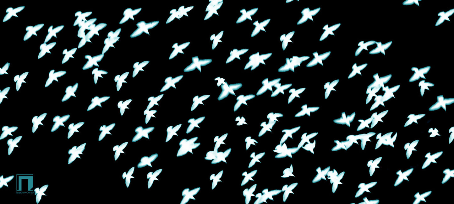 Flight Pattern Delta Deskmat - Dark Theme
