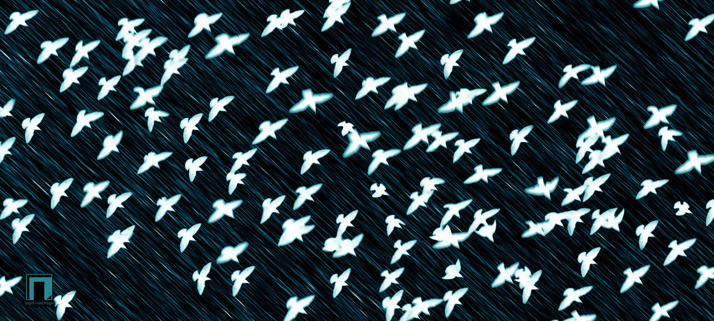 Flight Pattern Delta Deskmat - Dark Theme