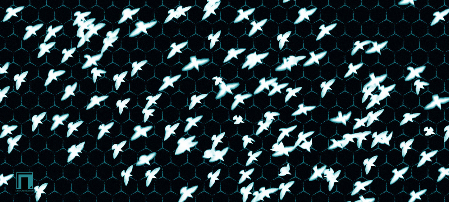 Flight Pattern Delta Deskmat - Dark Theme