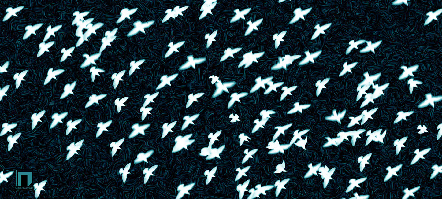Flight Pattern Delta Deskmat - Dark Theme