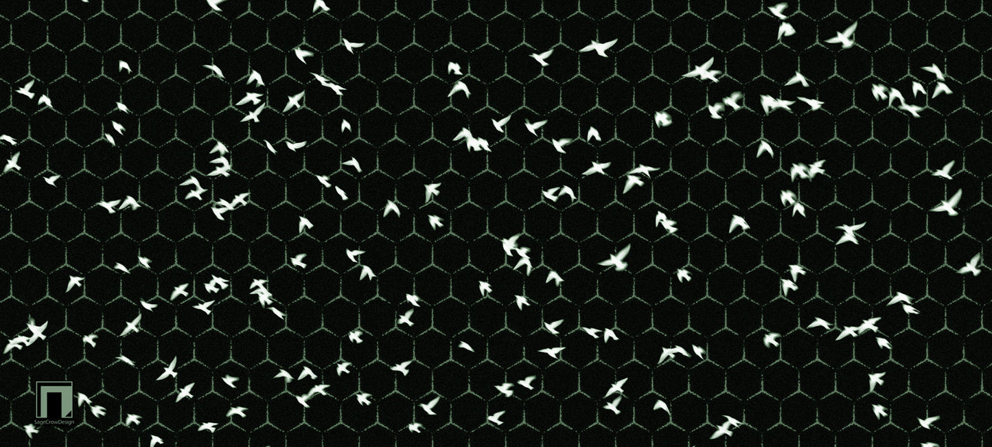 Flight Pattern Alpha Deskmat - Dark Theme