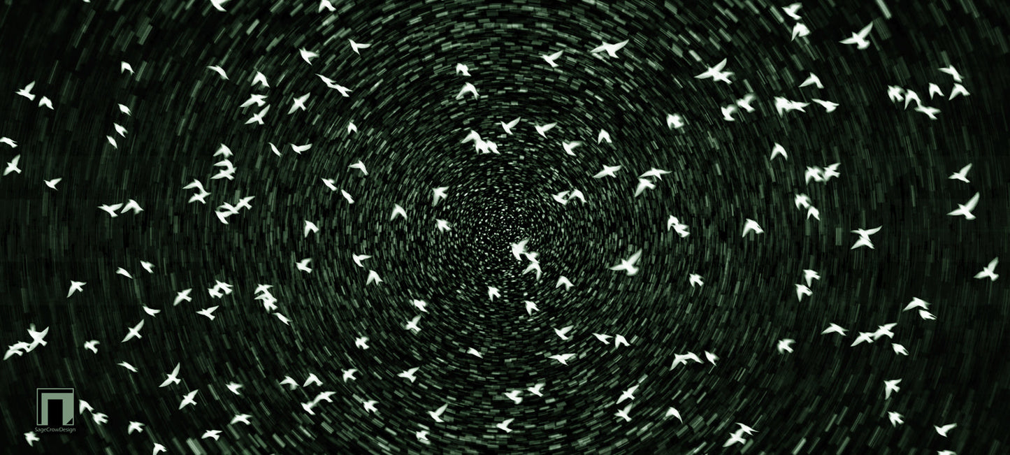 Flight Pattern Alpha Deskmat - Dark Theme