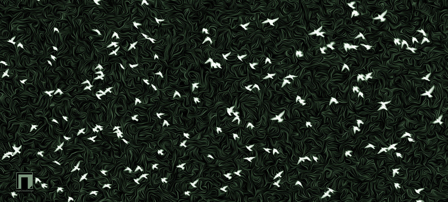 Flight Pattern Alpha Deskmat - Dark Theme