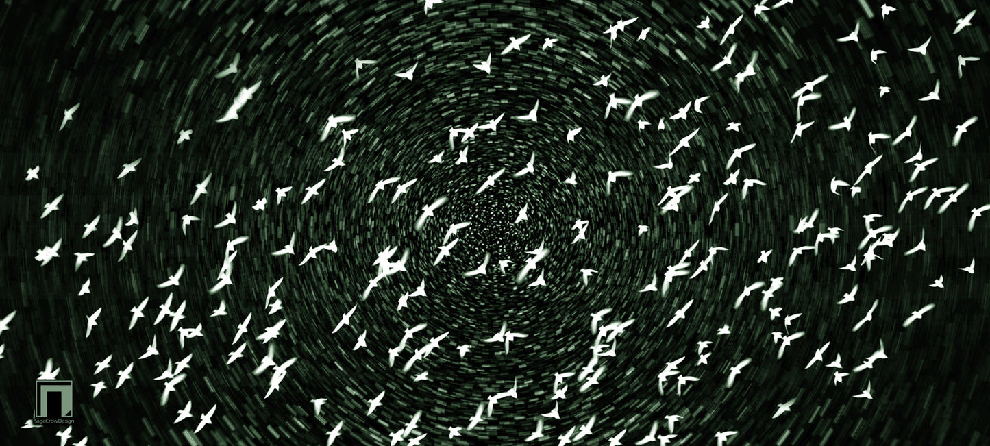 Flight Pattern Beta Deskmat - Dark Theme