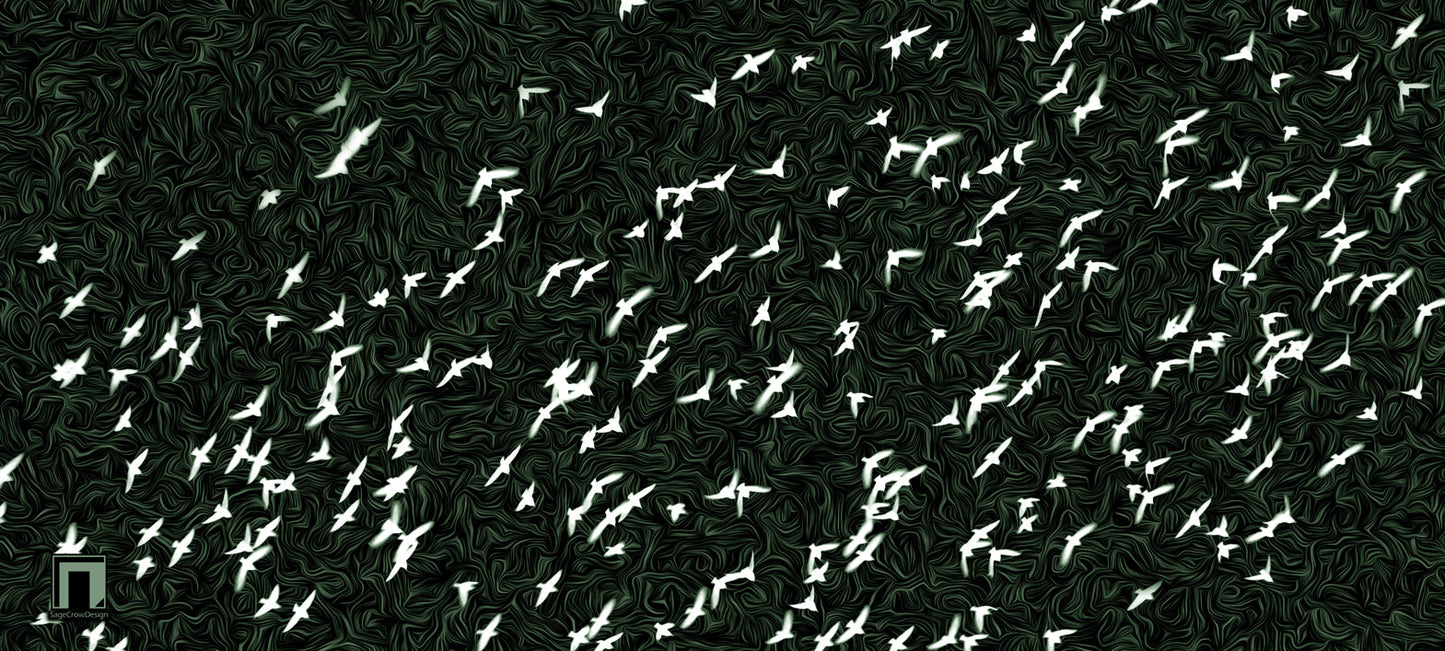 Flight Pattern Beta Deskmat - Dark Theme