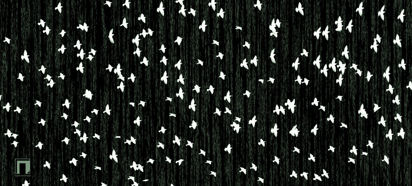 Flight Pattern Gamma Deskmat - Dark Theme