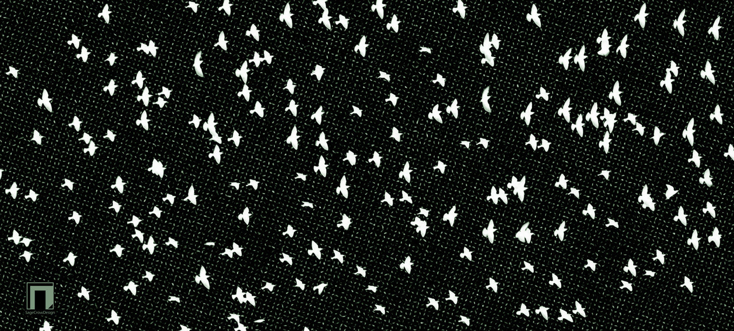 Flight Pattern Gamma Deskmat - Dark Theme