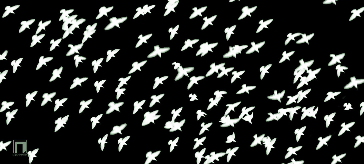 Flight Pattern Delta Deskmat - Dark Theme