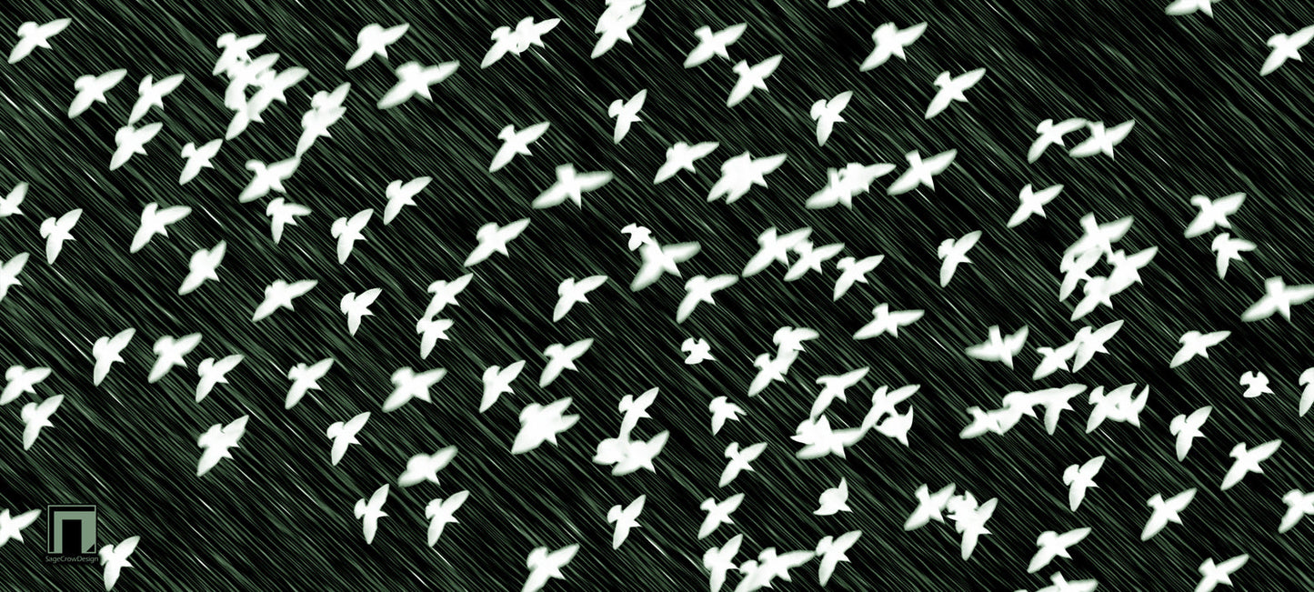 Flight Pattern Delta Deskmat - Dark Theme