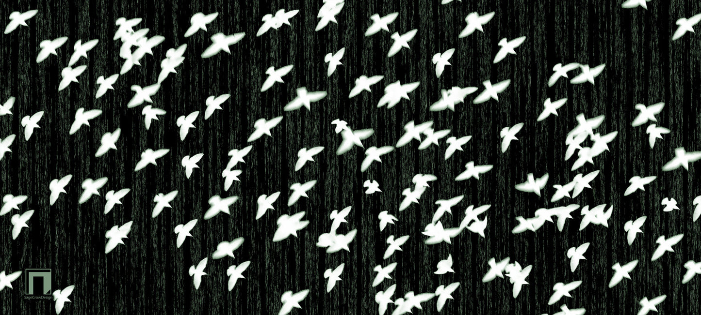 Flight Pattern Delta Deskmat - Dark Theme