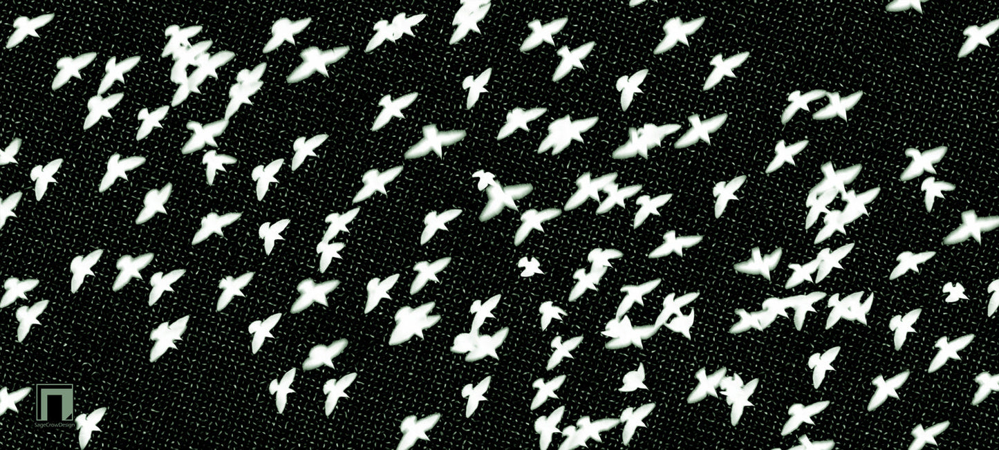 Flight Pattern Delta Deskmat - Dark Theme