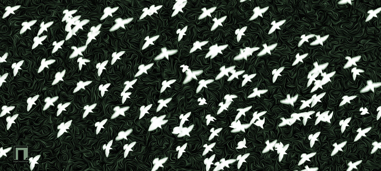 Flight Pattern Delta Deskmat - Dark Theme