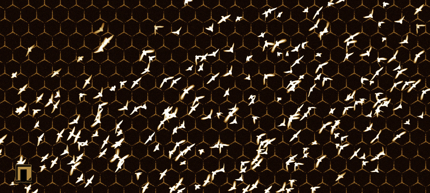 Flight Pattern Beta Deskmat - Dark Theme