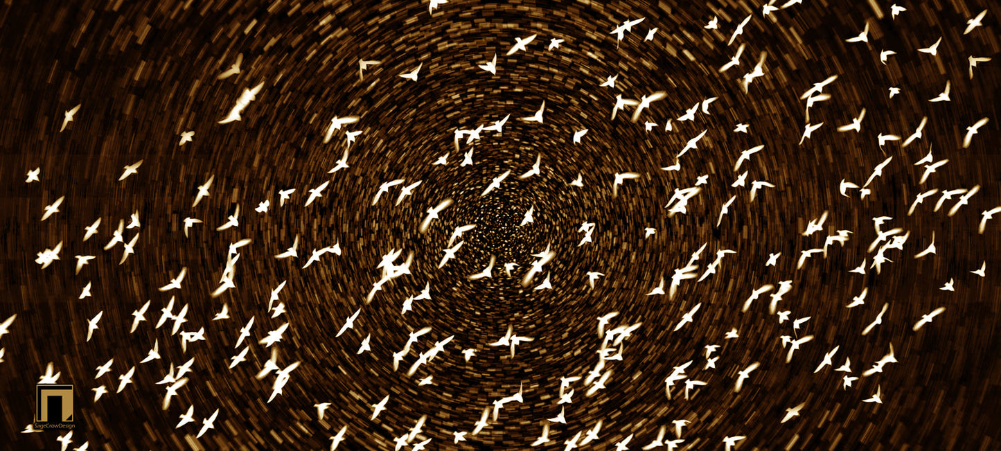 Flight Pattern Beta Deskmat - Dark Theme