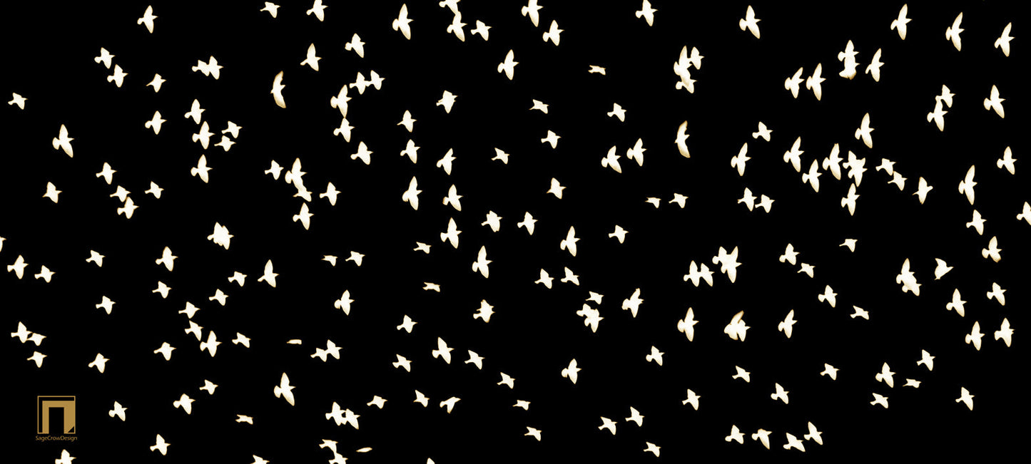 Flight Pattern Gamma Deskmat - Dark Theme