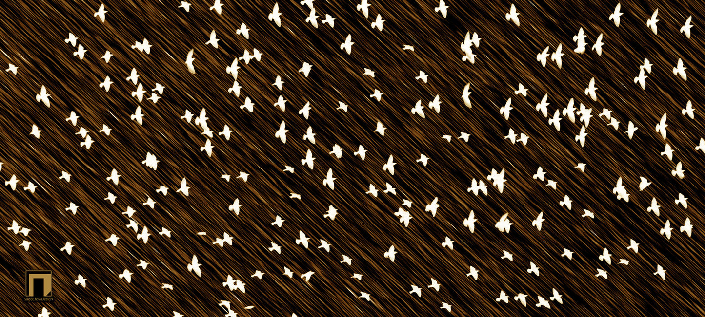 Flight Pattern Gamma Deskmat - Dark Theme